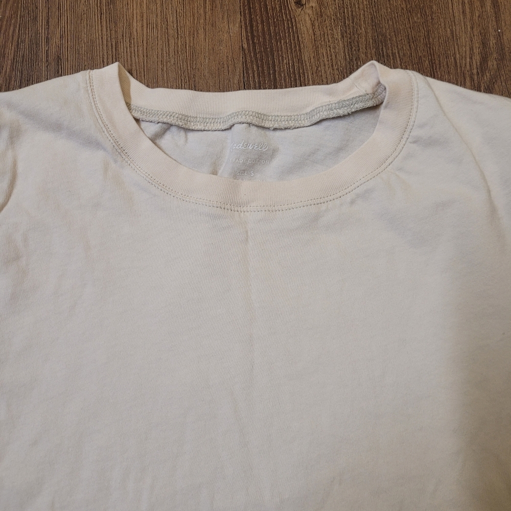 Madewell Soft Fade Cream T-Shirt used good‎ condition. - Picture 7 of 7
